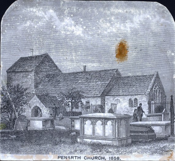 Penarth Church 1858